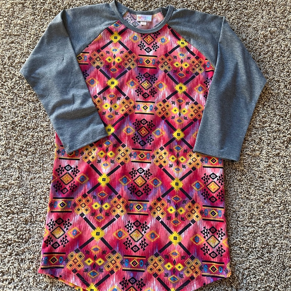 XXS LuLaRoe Randy 3/4 Sleeve Top